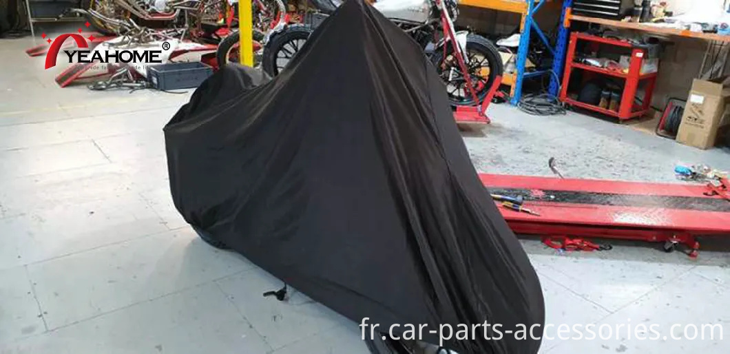 Housses de moto extensibles anti-UV imperméables à l'eau